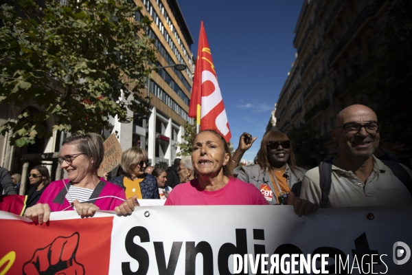 Journée de mobilisation interprofessionnelle à Marseille