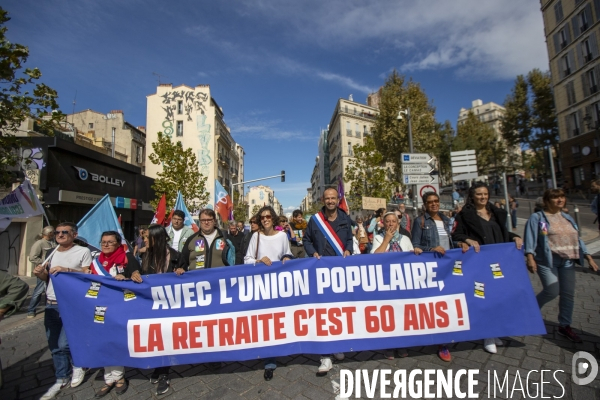 Journée de mobilisation interprofessionnelle à Marseille