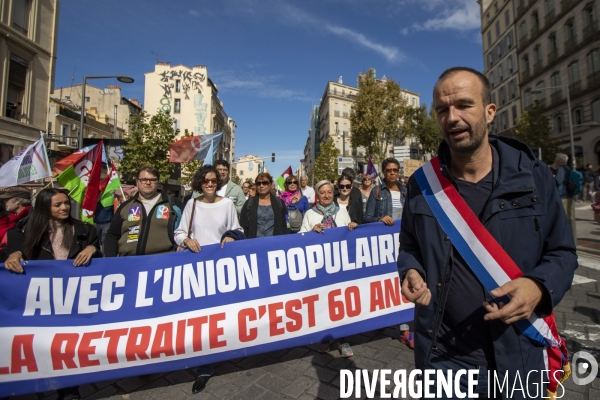 Journée de mobilisation interprofessionnelle à Marseille