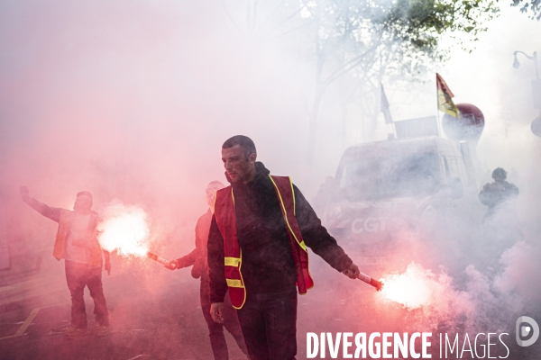 Manifestation interprofessionelle pour le pouvoir d achat