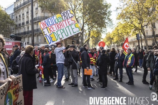 Manifestation interprofessionelle pour le pouvoir d achat