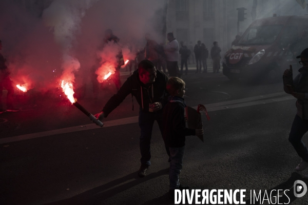 Manifestation interprofessionelle pour le pouvoir d achat