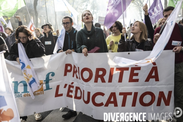 Manifestation interprofessionelle pour le pouvoir d achat