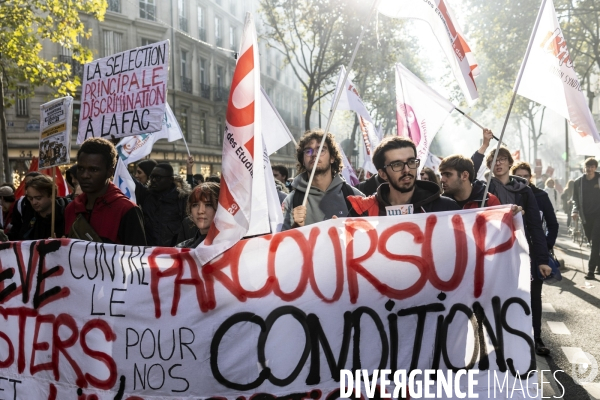 Manifestation interprofessionelle pour le pouvoir d achat