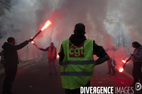 Manifestation interprofessionnelle pour les salaires et les retraites