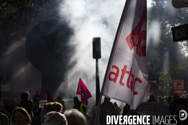 Manifestation interprofessionnelle pour les salaires et les retraites