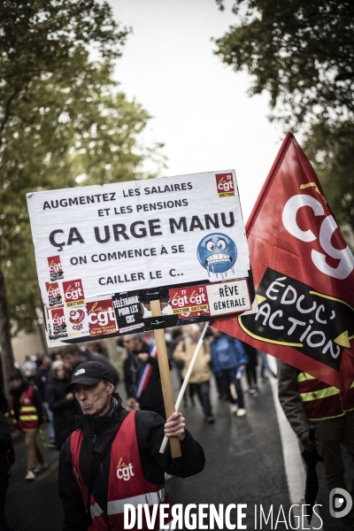 Manifestation interprofessionnelle pour le pouvoir d achat