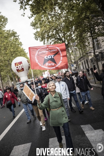 Manifestation interprofessionnelle pour le pouvoir d achat