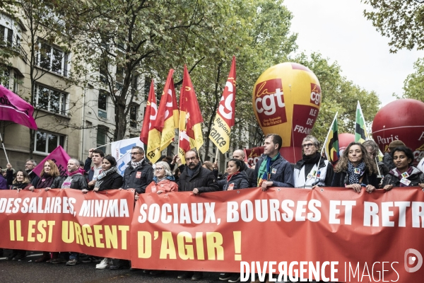 Manifestation interprofessionnelle pour le pouvoir d achat