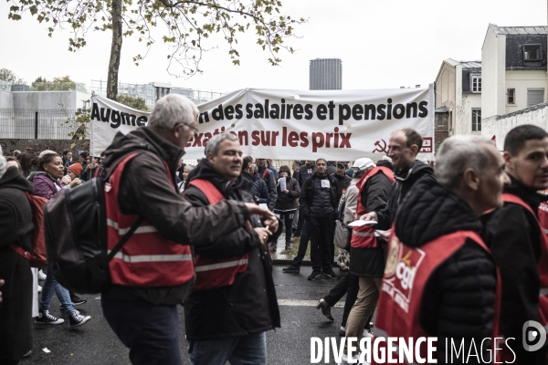 Manifestation interprofessionnelle pour le pouvoir d achat