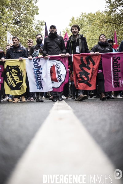 Manifestation interprofessionnelle pour le pouvoir d achat