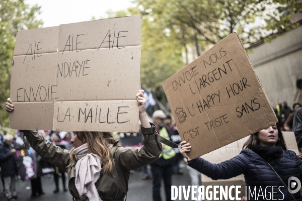 Manifestation interprofessionnelle pour le pouvoir d achat