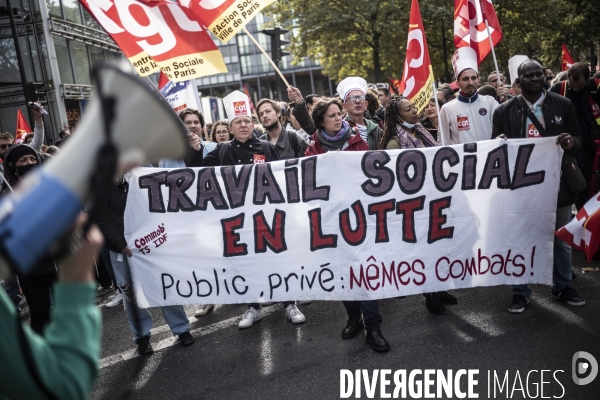 Manifestation interprofessionnelle pour le pouvoir d achat