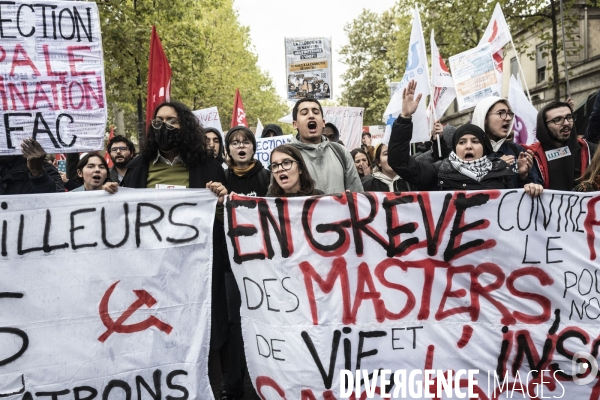 Manifestation interprofessionnelle pour le pouvoir d achat