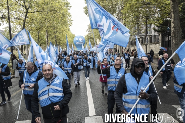 Manifestation interprofessionnelle pour le pouvoir d achat