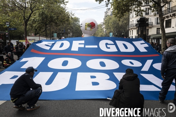 Manifestation interprofessionnelle pour le pouvoir d achat