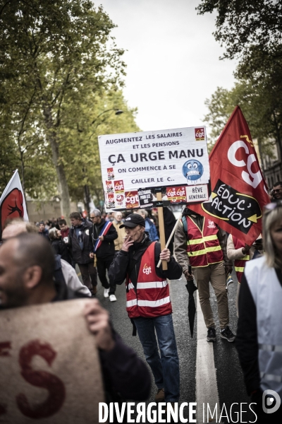 Manifestation interprofessionnelle pour le pouvoir d achat