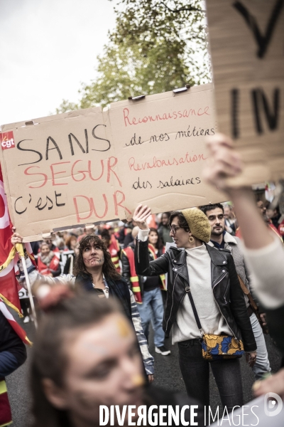 Manifestation interprofessionnelle pour le pouvoir d achat