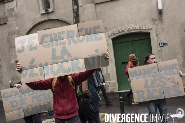 Manifestation interprofessionnelle pour le pouvoir d achat