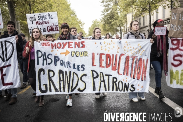 Manifestation interprofessionnelle pour le pouvoir d achat