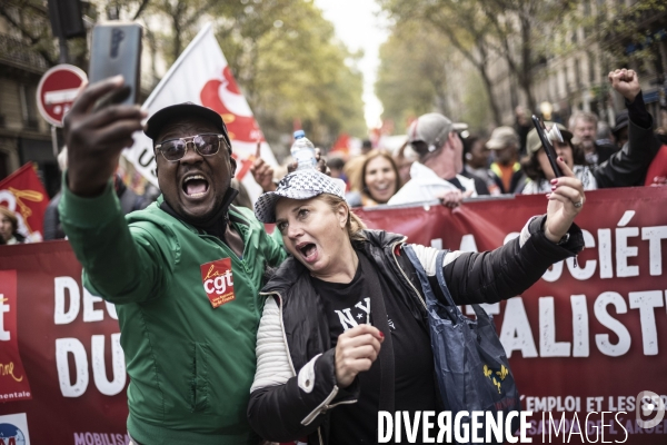 Manifestation interprofessionnelle pour le pouvoir d achat