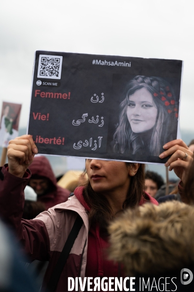 The time has come  - Mobilisation en soutien aux femmes Iraniennes