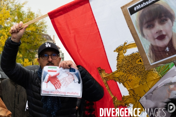 The time has come  - Mobilisation en soutien aux femmes Iraniennes