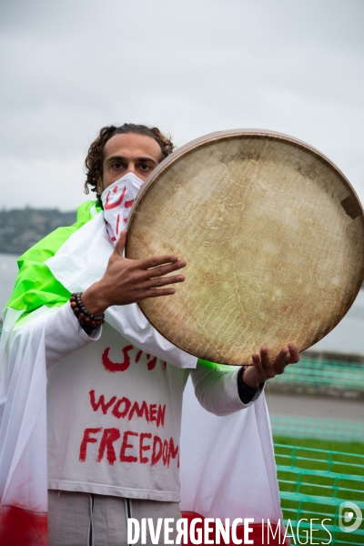 The time has come  - Mobilisation en soutien aux femmes Iraniennes