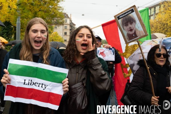 The time has come  - Mobilisation en soutien aux femmes Iraniennes