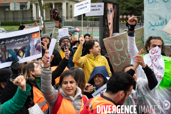 The time has come  - Mobilisation en soutien aux femmes Iraniennes