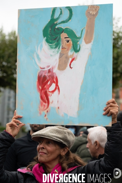 The time has come  - Mobilisation en soutien aux femmes Iraniennes