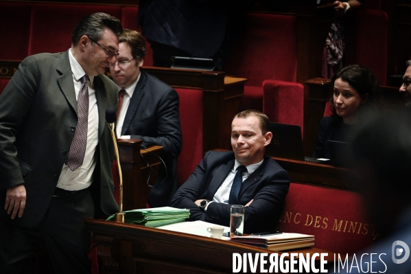 Assemblee Nationale / Projet de loi portant sur les  mesures d urgence relatives au fonctionnement du marché du travail en vue du plein emploi
