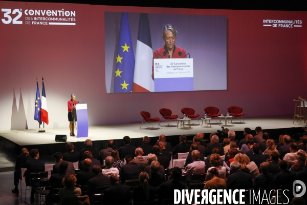 Elisabeth BORNE à la 32e Convention des Intercommunalités de France à Bordeaux