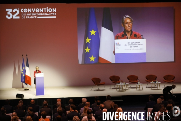 Elisabeth BORNE à la 32e Convention des Intercommunalités de France à Bordeaux