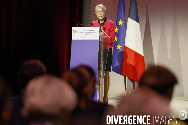 Elisabeth BORNE à la 32e Convention des Intercommunalités de France à Bordeaux