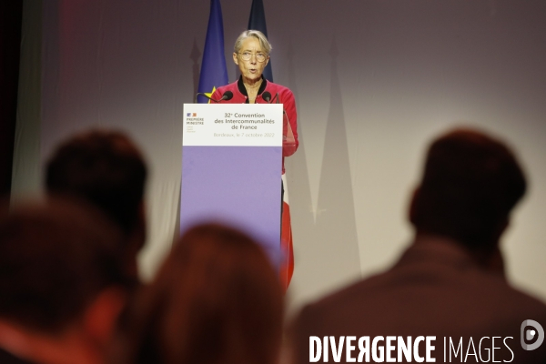 Elisabeth BORNE à la 32e Convention des Intercommunalités de France à Bordeaux