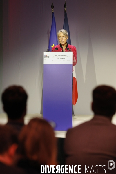 Elisabeth BORNE à la 32e Convention des Intercommunalités de France à Bordeaux