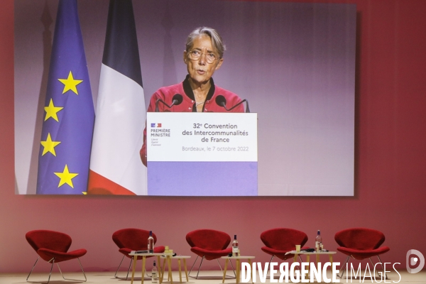 Elisabeth BORNE à la 32e Convention des Intercommunalités de France à Bordeaux