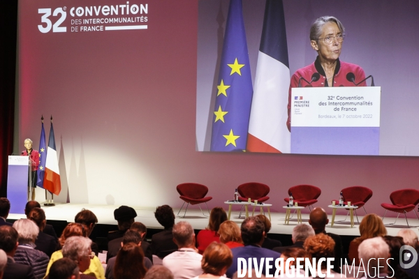 Elisabeth BORNE à la 32e Convention des Intercommunalités de France à Bordeaux