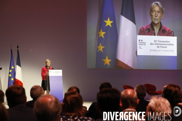 Elisabeth BORNE à la 32e Convention des Intercommunalités de France à Bordeaux