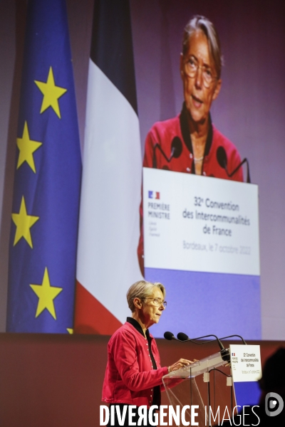 Elisabeth BORNE à la 32e Convention des Intercommunalités de France à Bordeaux