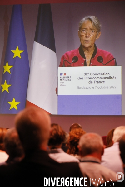 Elisabeth BORNE à la 32e Convention des Intercommunalités de France à Bordeaux