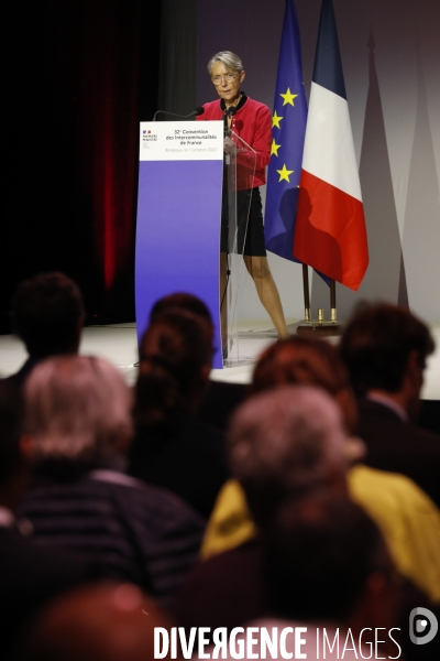 Elisabeth BORNE à la 32e Convention des Intercommunalités de France à Bordeaux