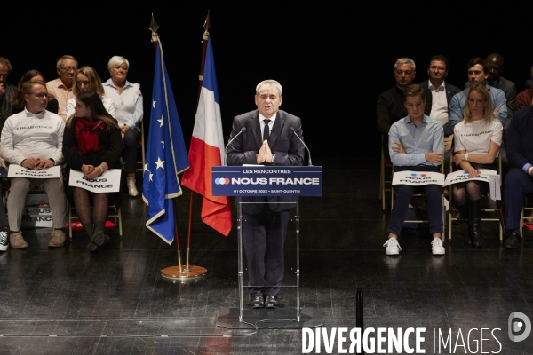 Lancement de Nous France de Xavier Bertrand