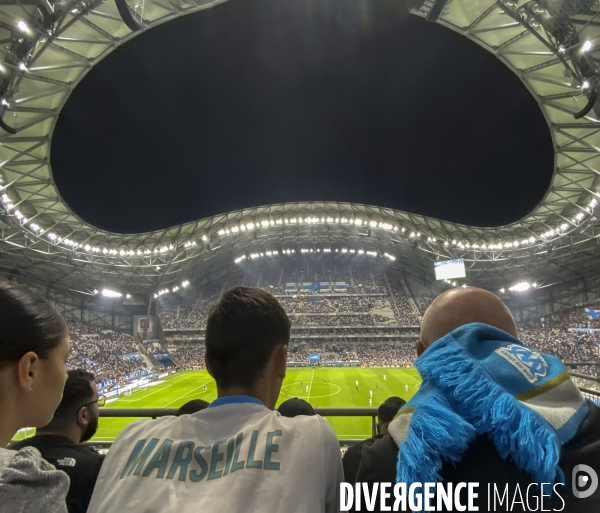 Jour de match au stade Vélodrome