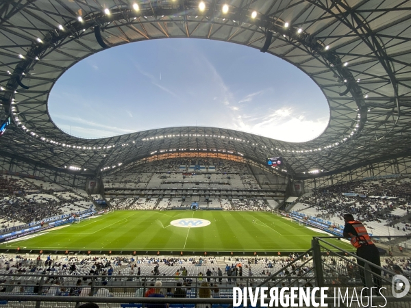 Jour de match au stade Vélodrome