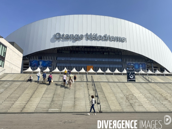 Jour de match au stade Vélodrome