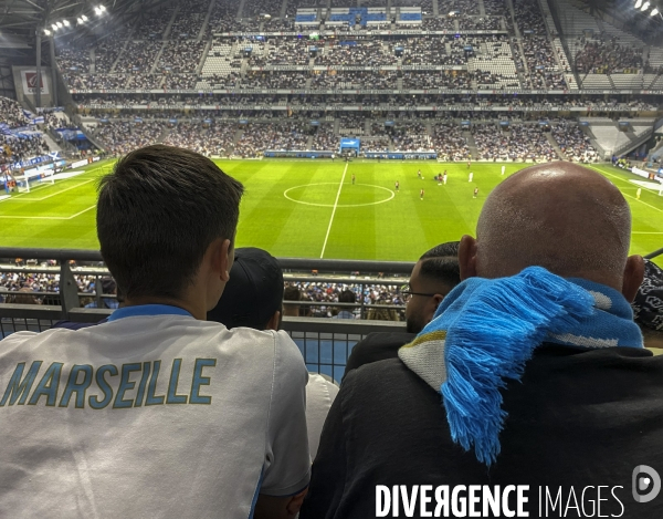 Jour de match au stade Vélodrome