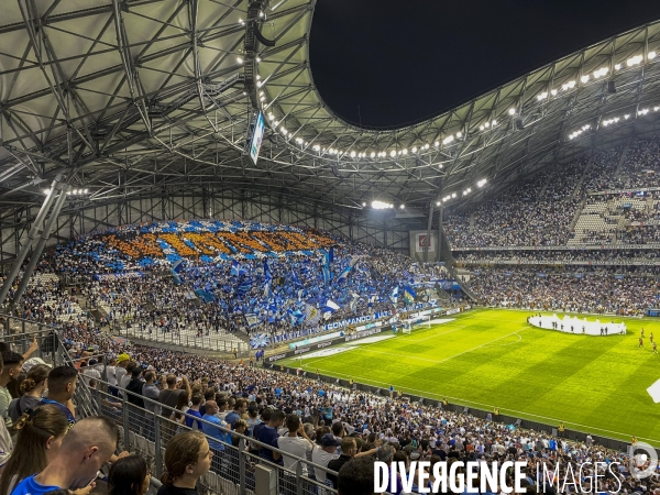 Jour de match au stade Vélodrome