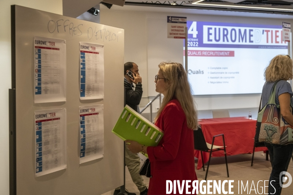Le salon de l emploi EUROMED TIER 2022 à Marseille